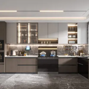 Kitchen cabinets